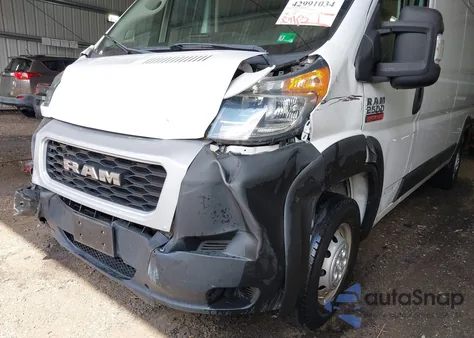 2021 Ram Promaster 2500 High Roof 159 Wb z USA, uszkodzony, nr VIN 3C6LRVDG2ME530885